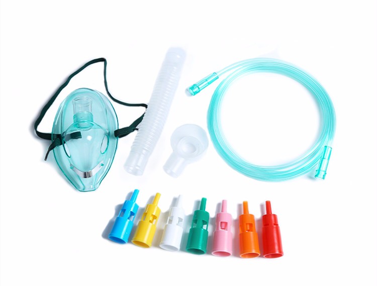 Anpassung von Venturi-Sauerstoffmasken-Sets: Farbcodierte Verdünner und Durchflussgenauigkeit verstehen